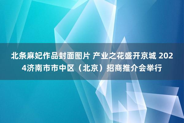 北条麻妃作品封面图片 产业之花盛开京城 2024济南市市中区（北京）招商推介会举行