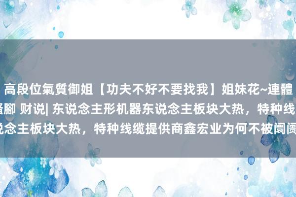 高段位氣質御姐【功夫不好不要找我】姐妹花~連體絲襪~大奶晃動~絲襪騷腳 财说| 东说念主形机器东说念主板块大热，特种线缆提供商鑫宏业为何不被阛阓看好？