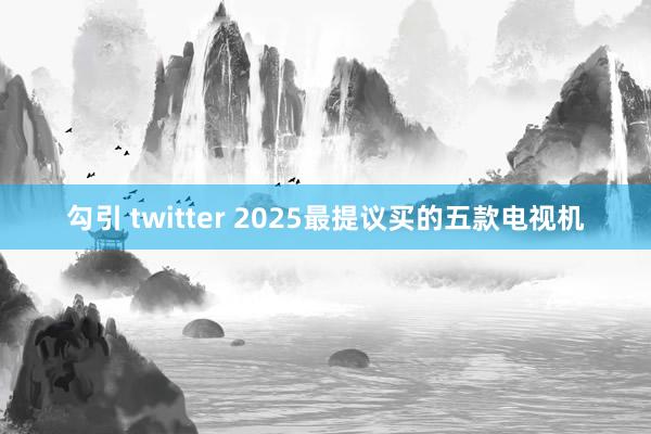 勾引 twitter 2025最提议买的五款电视机